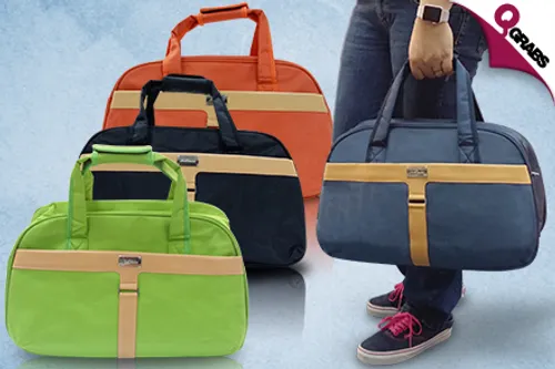 From QR29 Be prepared in Sleek Style with a Weekender Bag - choose from four classic colors! (Up to QR198 Value)